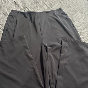 Elegant Black Wide-Leg Pants